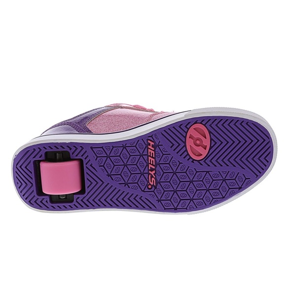 New Heelys pink purple glitter color -NO WHEELS
